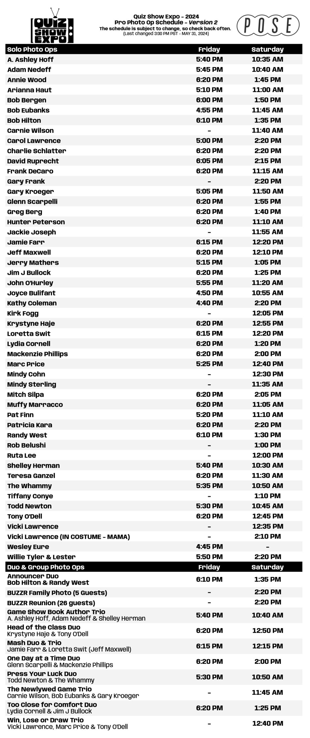 quiz-show-expo-2024-photo-op-schedule